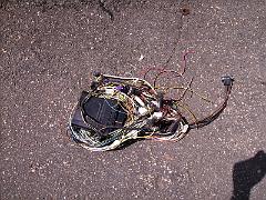 KDFI + Klumpen Kabel vor dem Einbau