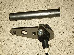 Induktivgeber in Halter, mit Abstandshalter-Material (3)