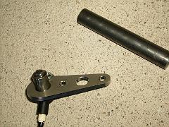 Induktivgeber in Halter, mit Abstandshalter-Material (4)